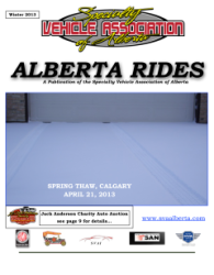 Alberta Rides Winter 2013
